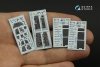 Quinta Studio QD48418 F-16D block 30 3D-Printed & coloured Interior on decal paper (Kinetic 2022 tool) 1/48